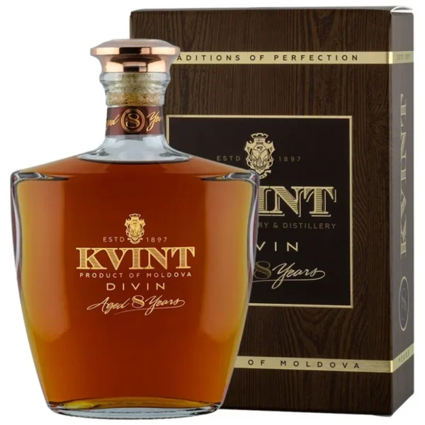 Brandy Kvint Divin 8 Years 500mL