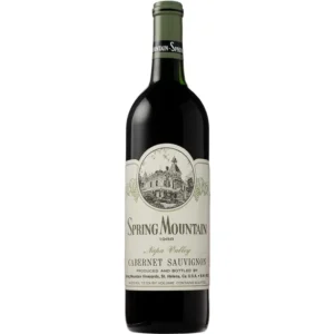Vinho Spring Mountain Cabernet Sauvignon 1988 750ml