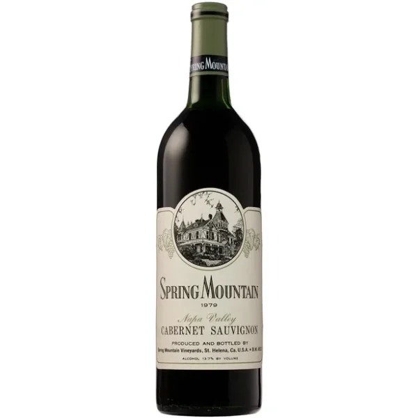 Vinho Spring Mountain Cabernet Sauvignon 1979 750ml